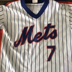New York Mets throwback authentic  Reyes Jersey